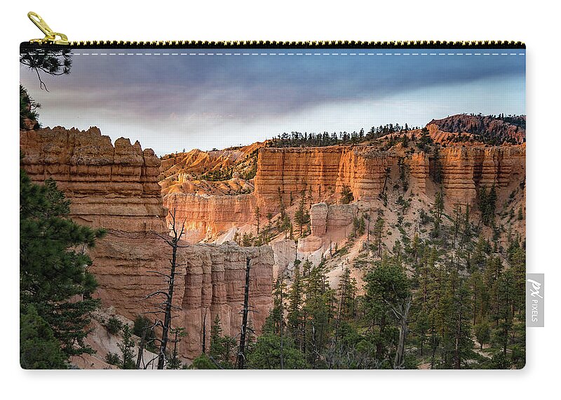 Bryce Canyon Zip Pouch featuring the photograph Bryce Canyon 4 by Phil Abrams