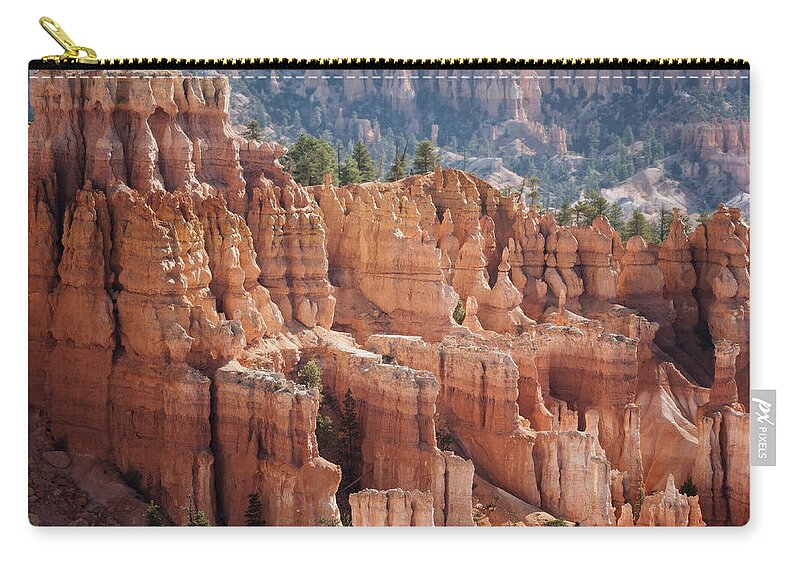 Betty Depee Zip Pouch featuring the photograph Bryce Canyon by Betty Depee