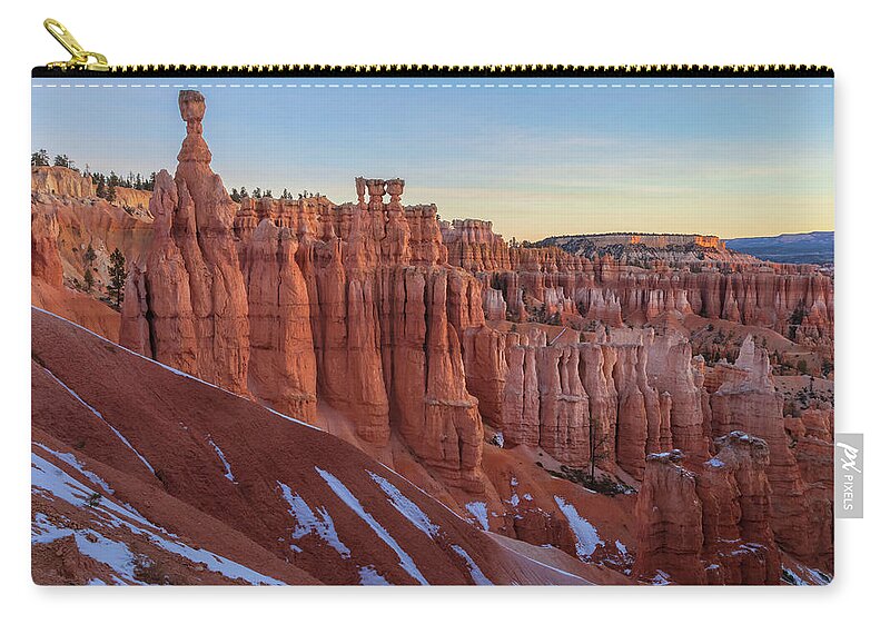 Bryce Canyon National Park Carry-all Pouch featuring the photograph Bryce Canyon Morning by Jonathan Nguyen
