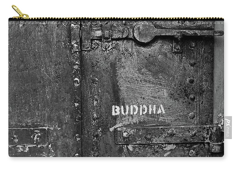  Zip Pouch featuring the photograph Buddha by Laurie Stewart