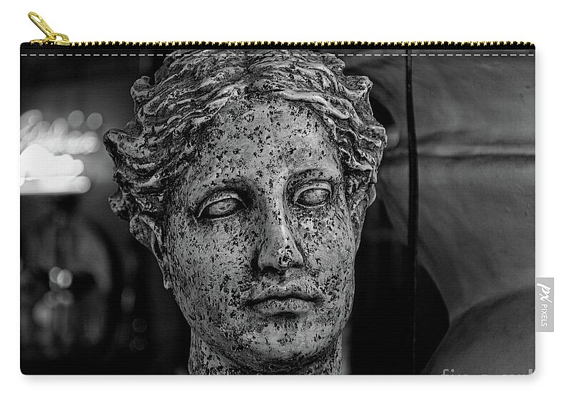 6060 Zip Pouch featuring the photograph Caesar by FineArtRoyal Joshua Mimbs