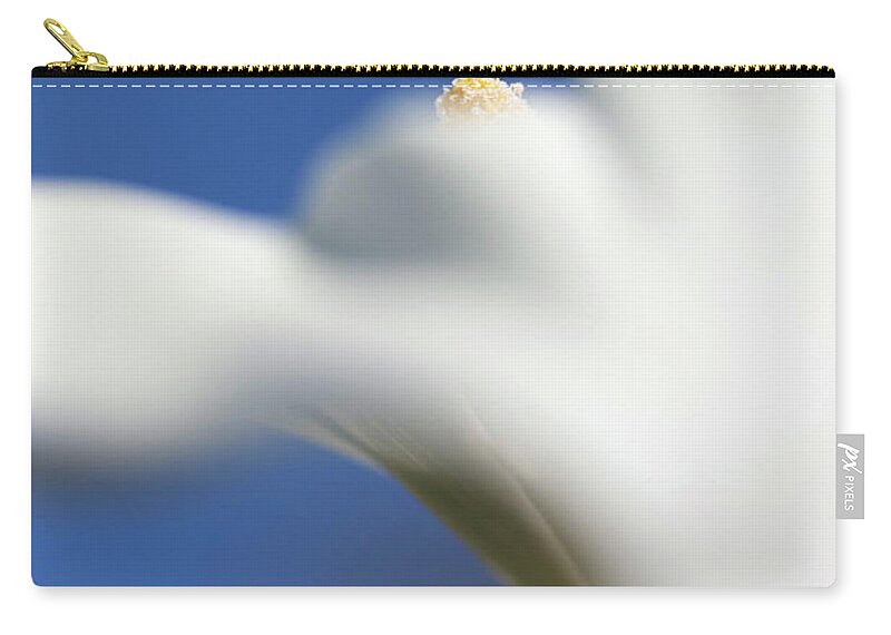 Calla Lily Photographs Zip Pouch featuring the photograph Calla and Sky by Brooke Roby