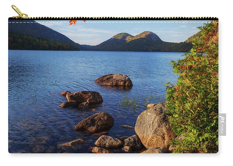 Calm Zip Pouch featuring the photograph Calm Before the Storm by Chad Dutson