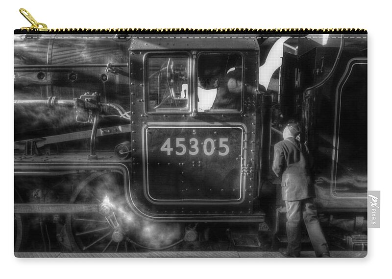 Yhun Suarez Carry-all Pouch featuring the photograph Can I Go For A Ride by Yhun Suarez