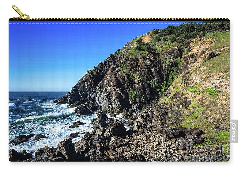 2017 Zip Pouch featuring the photograph Cape Byron by Andrew Michael