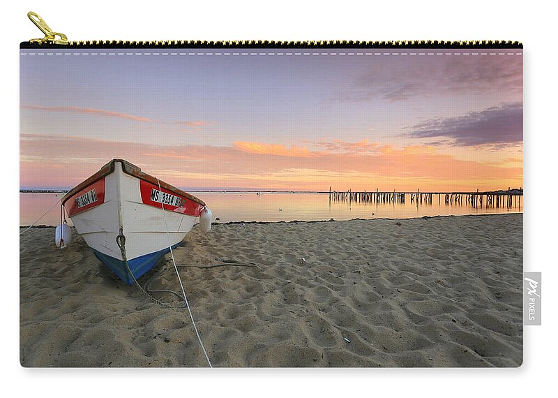 Provincetown Zip Pouch featuring the photograph Cape Sunset by Imagery-at- Work