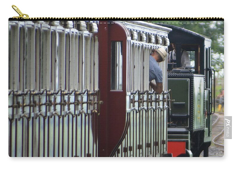 Carriages Zip Pouch featuring the photograph Carriages by Andy Thompson