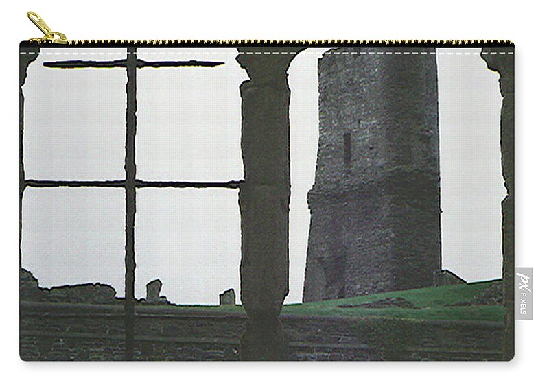  Zip Pouch featuring the photograph Castle by R Thomas Berner