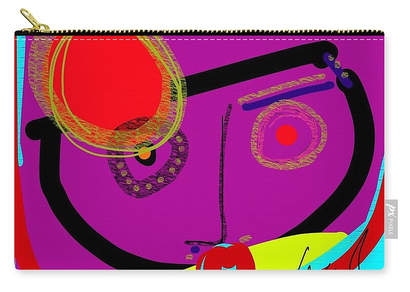  Carry-all Pouch featuring the digital art Catching the Redeye by Susan Fielder