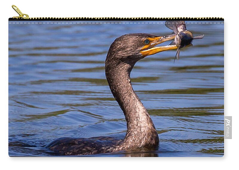 Florida Zip Pouch featuring the photograph Catfish Dinner by Paul Schultz