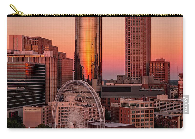 Atlanta Carry-all Pouch featuring the photograph Centennial Olympic Park by Doug Sturgess