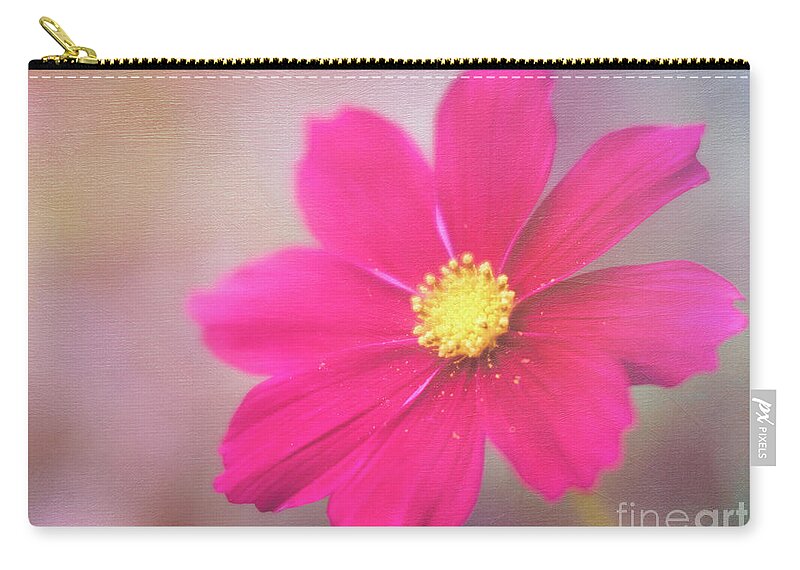 Cosmos Zip Pouch featuring the photograph Charming Cosmos by Anita Pollak