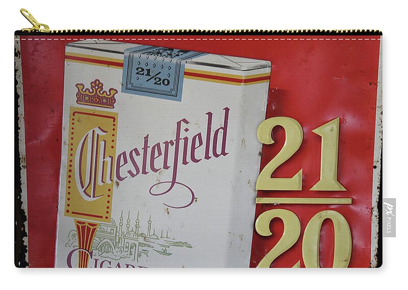 Chesterfield Zip Pouch featuring the photograph Chesterfield by Imagery-at- Work