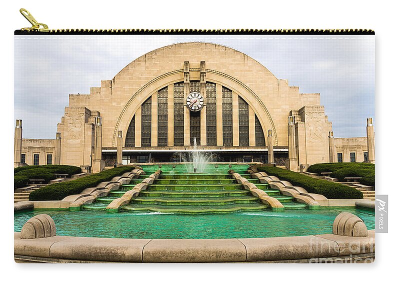 America Carry-all Pouch featuring the photograph Cincinnati Museum Center Picture by Paul Velgos