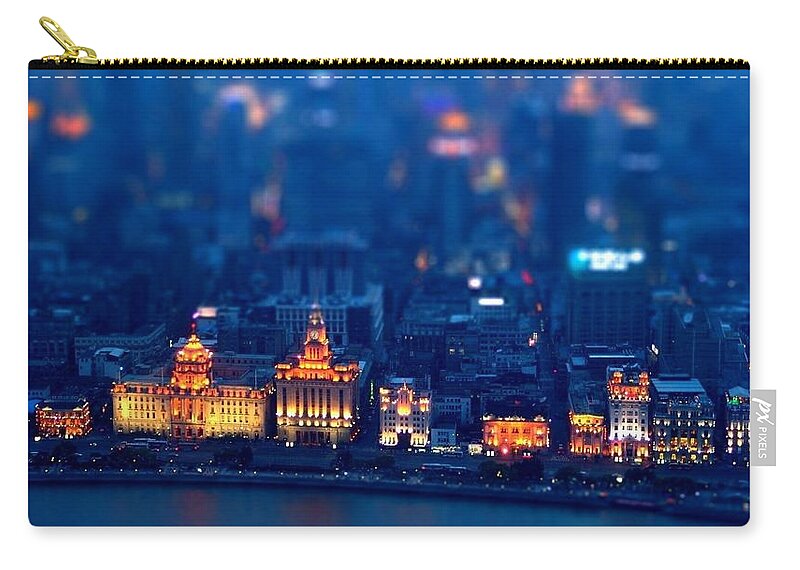 City Zip Pouch featuring the photograph City by Jackie Russo
