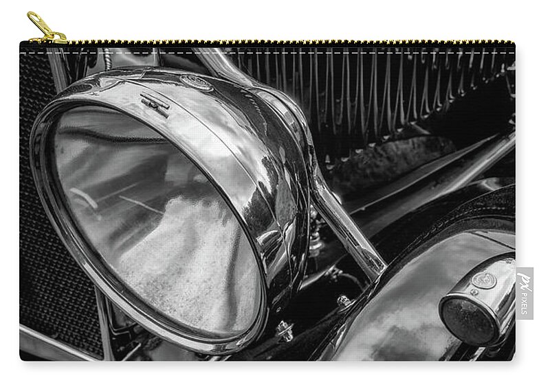 British Zip Pouch featuring the photograph Classic Britsh MG by Adrian Evans