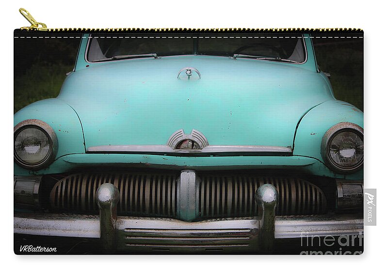 Mercury Zip Pouch featuring the photograph Classic Mercury by Veronica Batterson