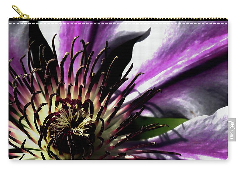Macro Carry-all Pouch featuring the photograph Classy Nelly by Baggieoldboy