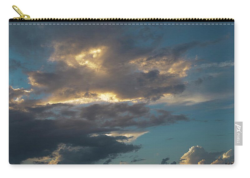 Atmosphere Zip Pouch featuring the photograph Cloudscape XIII by David Gordon