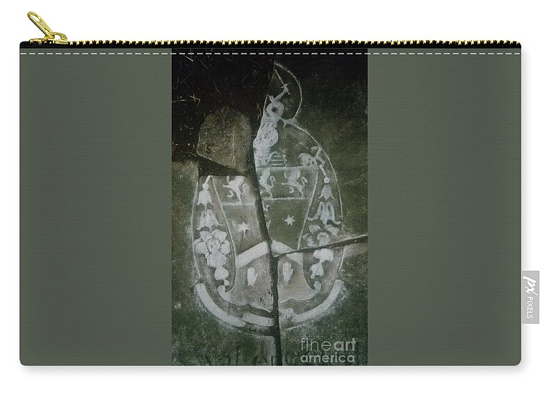 Val Byrne. Ireland Zip Pouch featuring the photograph Coat of Arms by Val Byrne