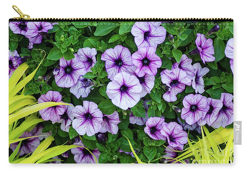Morning Zip Pouch featuring the photograph Color Combinations by Nick Boren