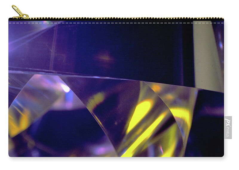 Purple Zip Pouch featuring the photograph Color Complements by Kathy Corday