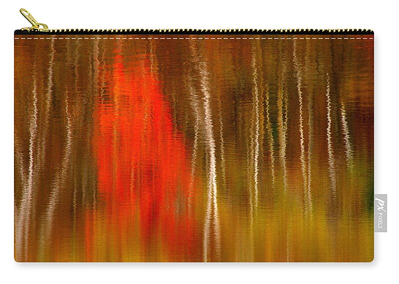 Reflection Carry-all Pouch featuring the photograph Color Reflections by Denise Bush