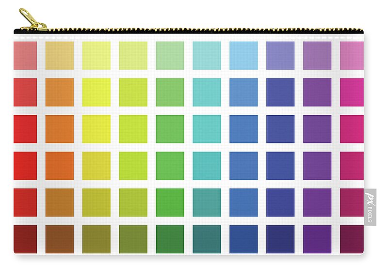 Color Spectrum Hundred Different Colors Fleece Blanket by Peter Hermes  Furian - Pixels