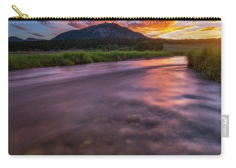 Sunrise Carry-all Pouch featuring the photograph Colorado Morning by Darren White