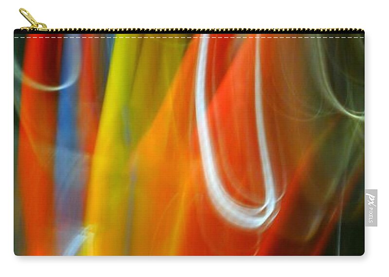 Pencils Zip Pouch featuring the photograph Colored Pencils by Diana Angstadt