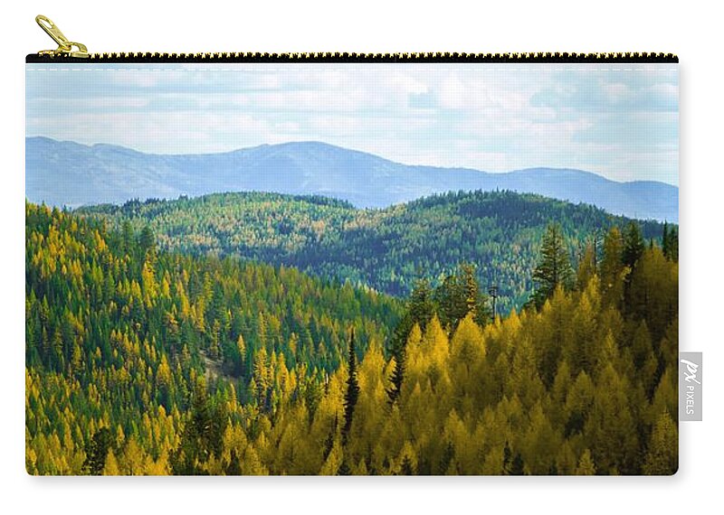 Sherman Pass Carry-all Pouch featuring the photograph Colors of Sherman's Pass by Troy Stapek