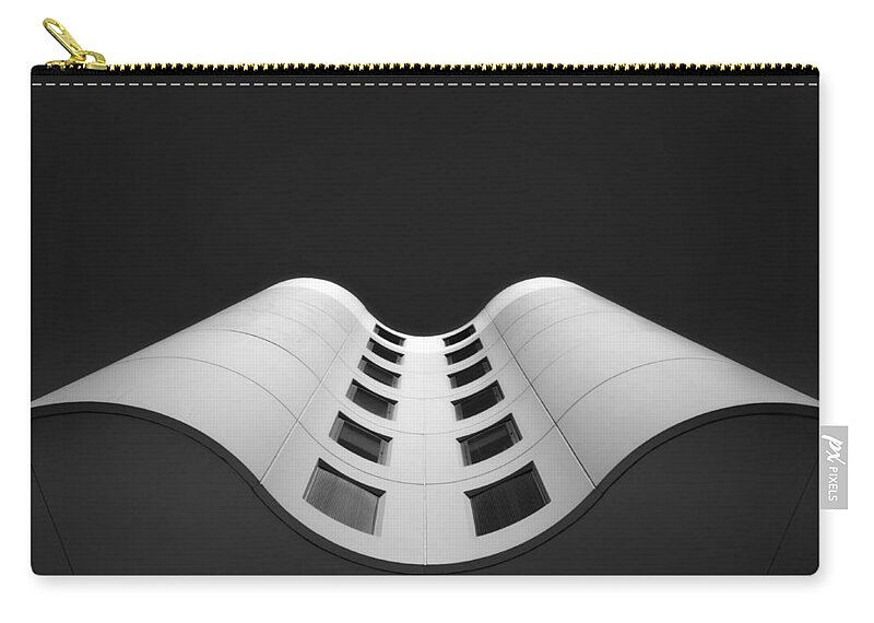 Architecture Photography Zip Pouch featuring the photograph Columbia St Marys Womens Hospital by Scott Norris
