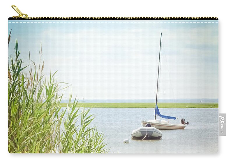 Sailboat Zip Pouch featuring the photograph Come Sail Away by Colleen Kammerer