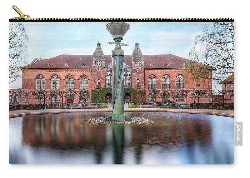 Royal Library Zip Pouch featuring the photograph Copenhagen - Denmark by Joana Kruse
