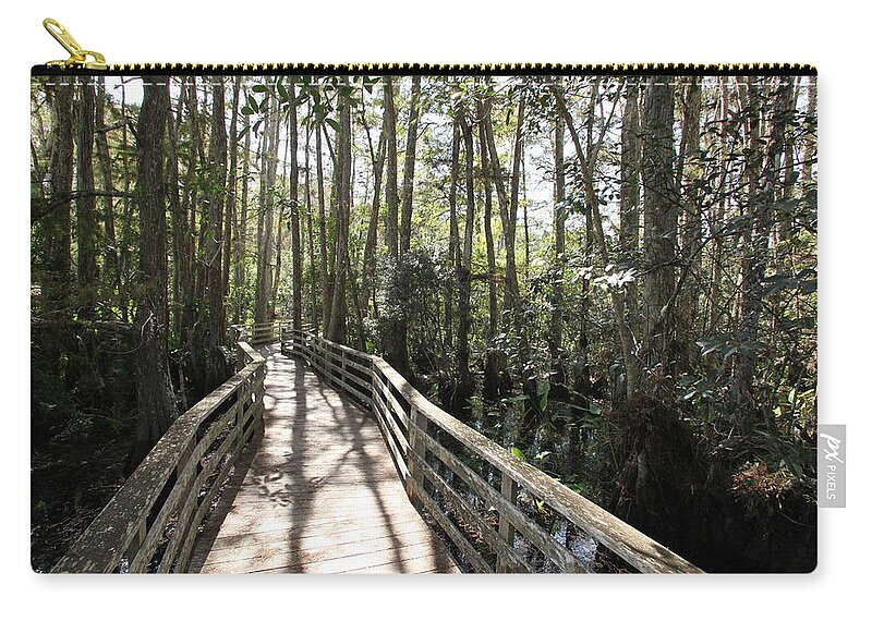 Corkscrew Swamp Sanctuary Carry-all Pouch featuring the photograph Corkscrew Swamp 697 by Michael Fryd