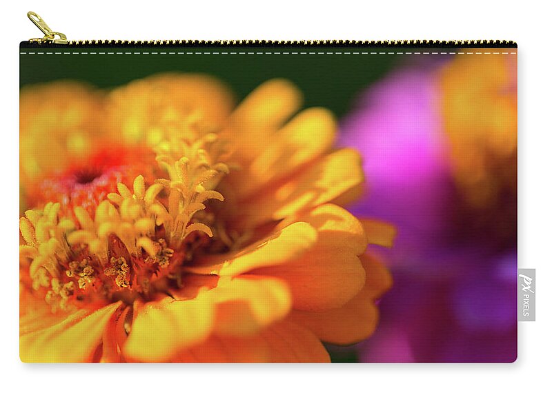 Dof Zip Pouch featuring the photograph Cosmos by SR Green