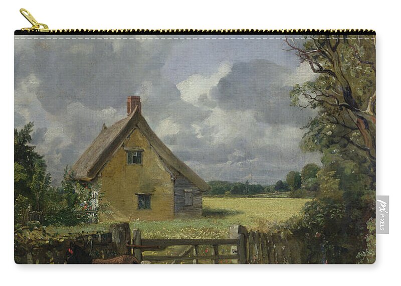 Cottage In A Cornfield Carry All Pouch For Sale By John Constable
