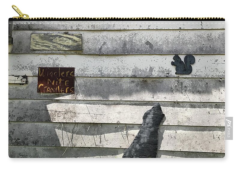 Dog Zip Pouch featuring the photograph Country Art by Patricia Schaefer
