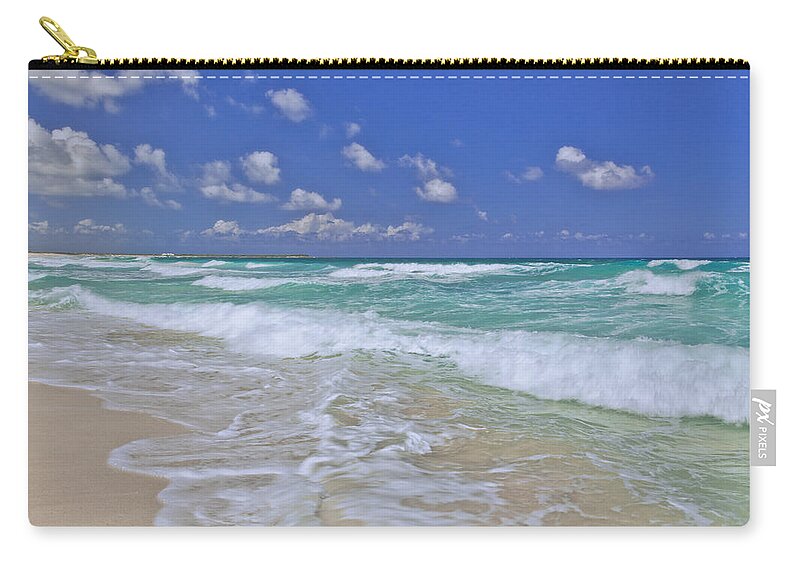 Cozumel Paradise Carry-all Pouch featuring the photograph Cozumel Paradise by Chad Dutson