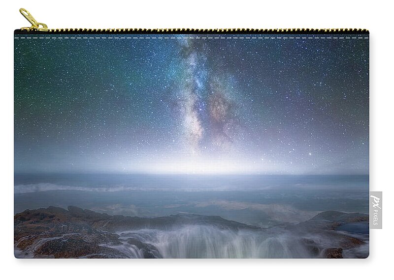 Oregon Zip Pouch featuring the photograph Creation by Darren White