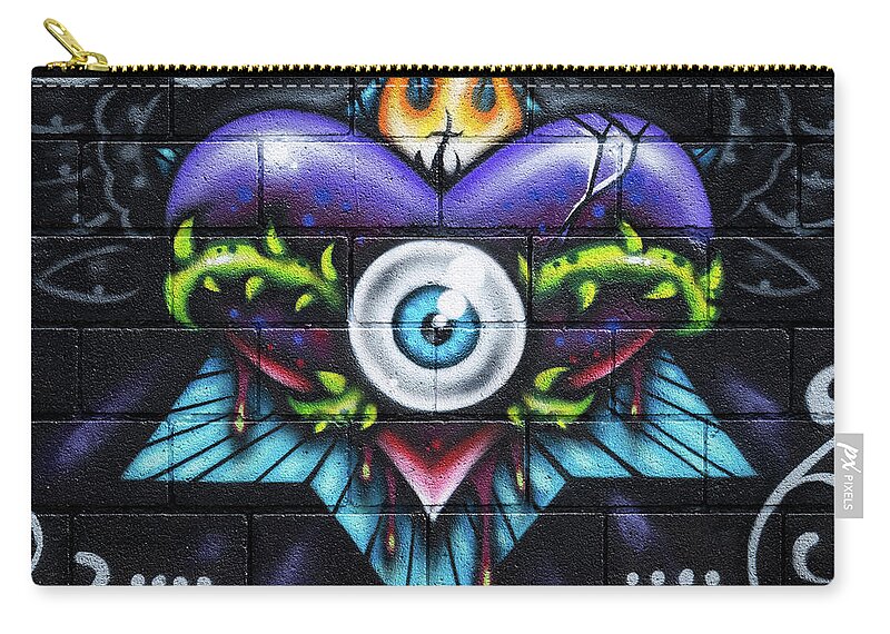 Cleveland Zip Pouch featuring the photograph Cyclops by Stewart Helberg