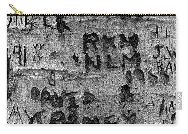 Damn It Kathy Zip Pouch featuring the photograph Damn It Kathy by Edward Smith