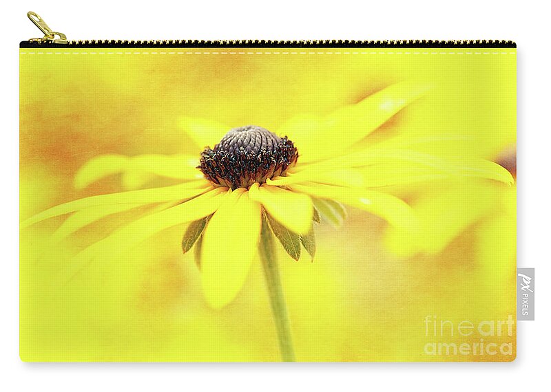 Black-eyed Susan Carry-all Pouch featuring the photograph Dance of Joy by Anita Pollak