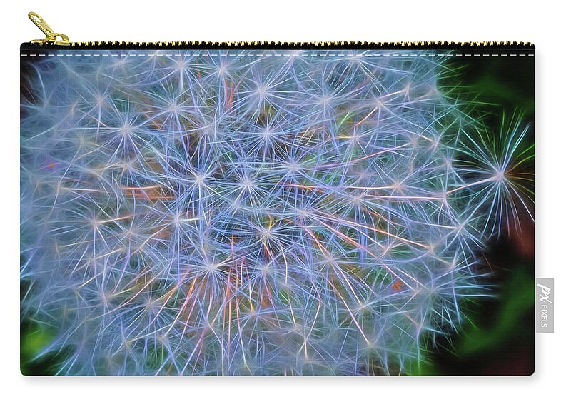 Abstract Carry-all Pouch featuring the photograph Dandy by Cathy Kovarik