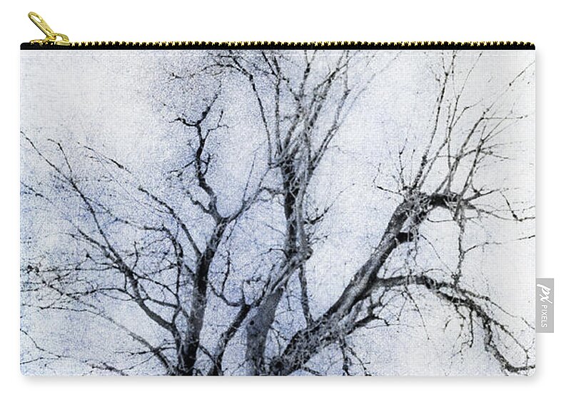 Daunting Zip Pouch featuring the digital art Daunting by Celso Bressan