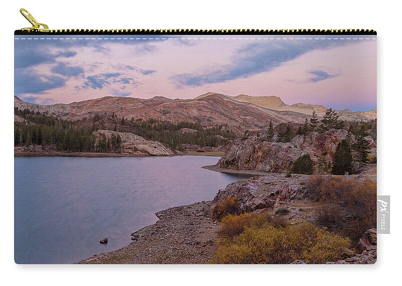 Landscape Carry-all Pouch featuring the photograph Dawn At Lake Ellery by Jonathan Nguyen