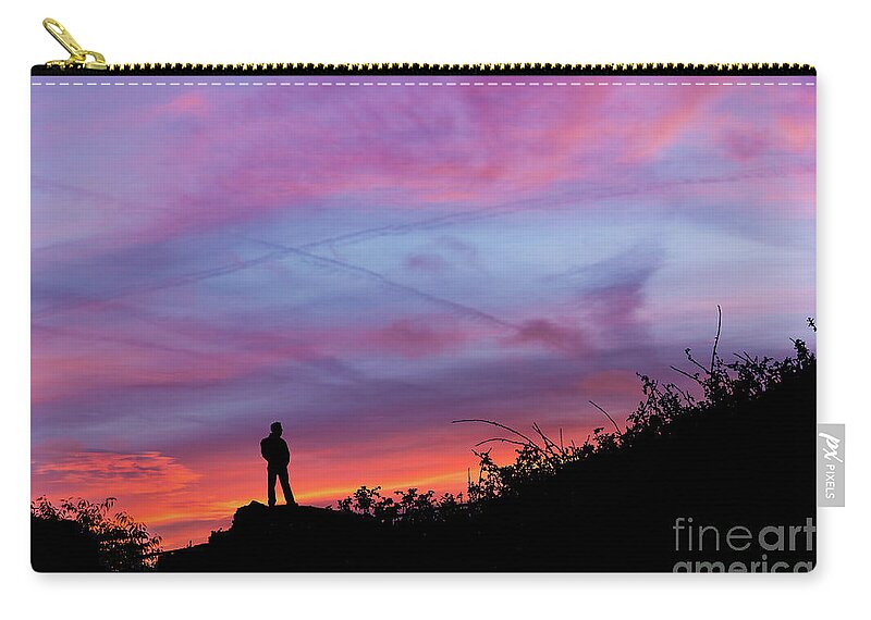 Sunrise Zip Pouch featuring the photograph Day Dreaming by Steve Purnell