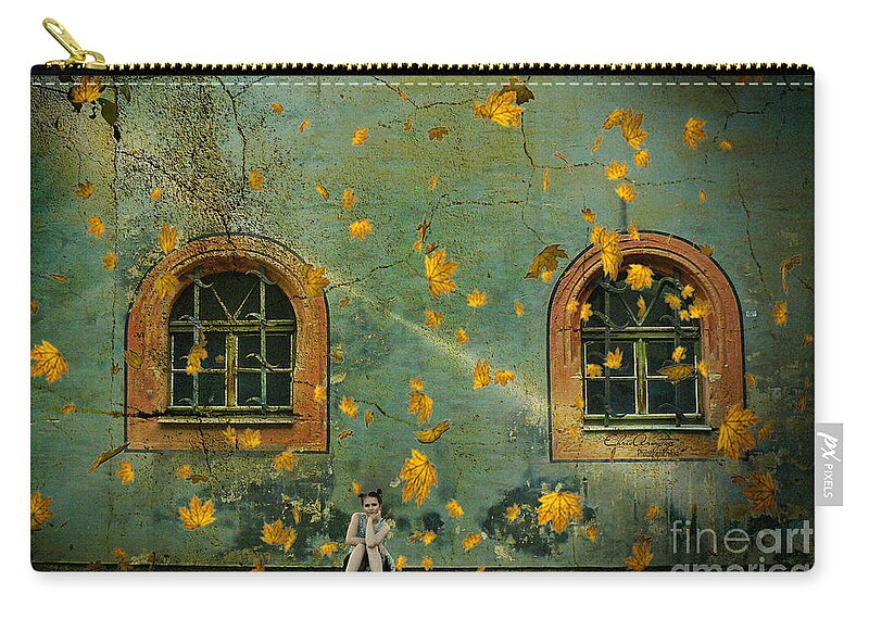Photography Zip Pouch featuring the digital art Daydreams by Chris Armytage