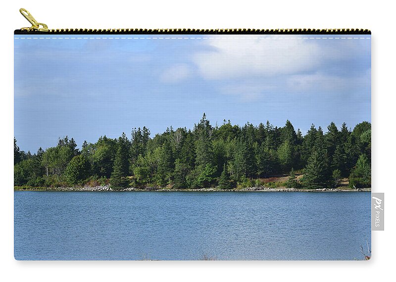 Maine Zip Pouch featuring the photograph Deer Isle, Maine No. 5 by Sandy Taylor