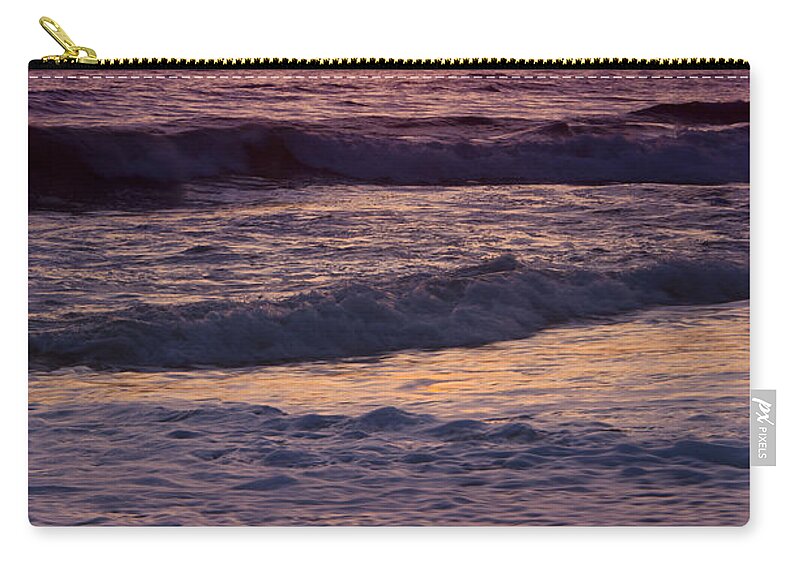 Sunset Zip Pouch featuring the photograph Del Mar Sunset San Diego California by Lawrence Knutsson